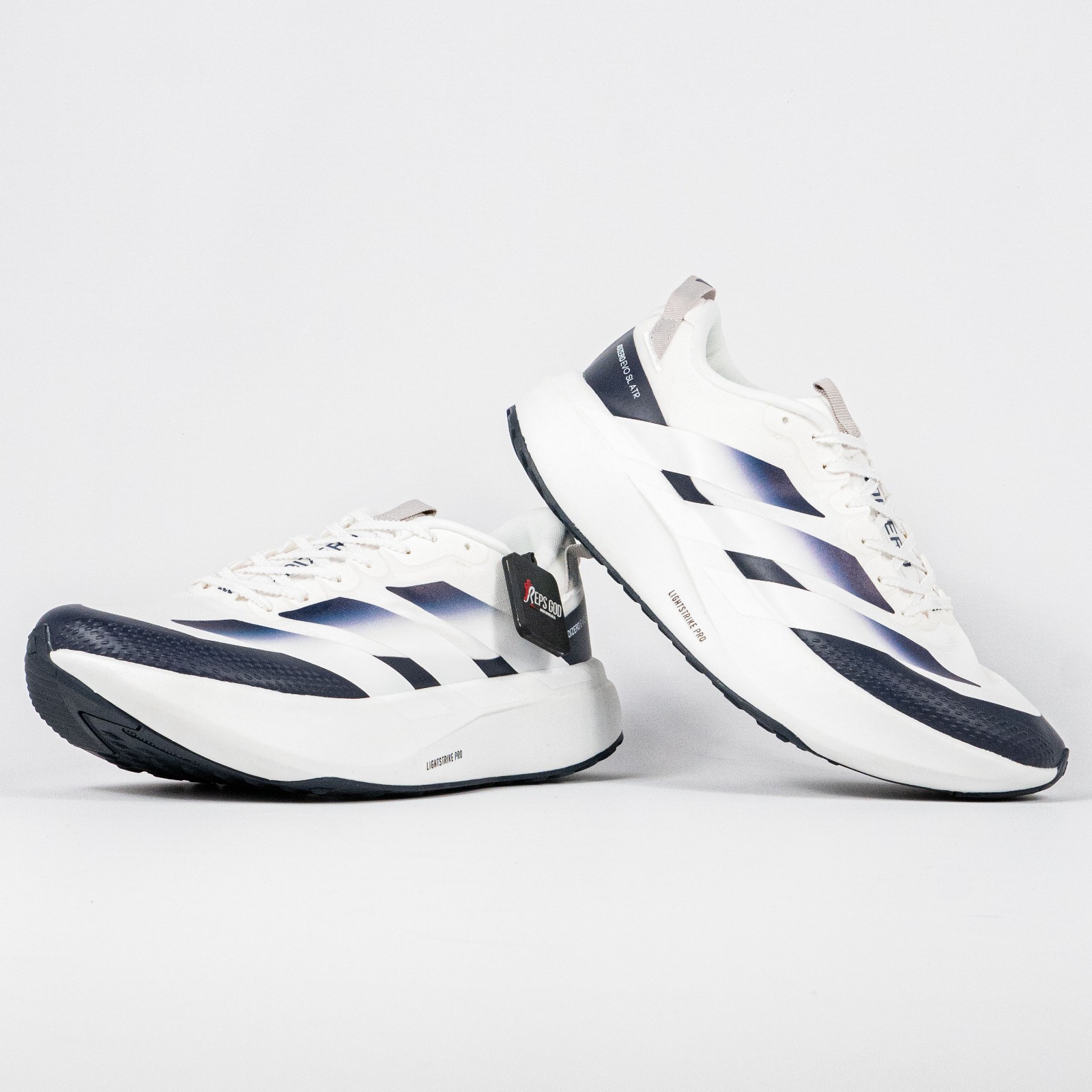 Sepatu Adidas Adizero EVO SL ATR White Gradient Sneakers Authentic - Image 2
