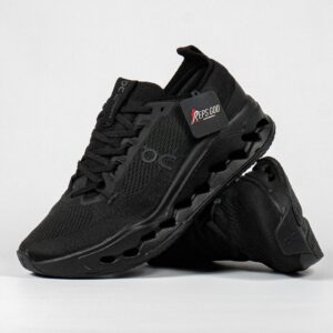 Sepatu On Cloudsurfer Max Black Sneakers Authentic