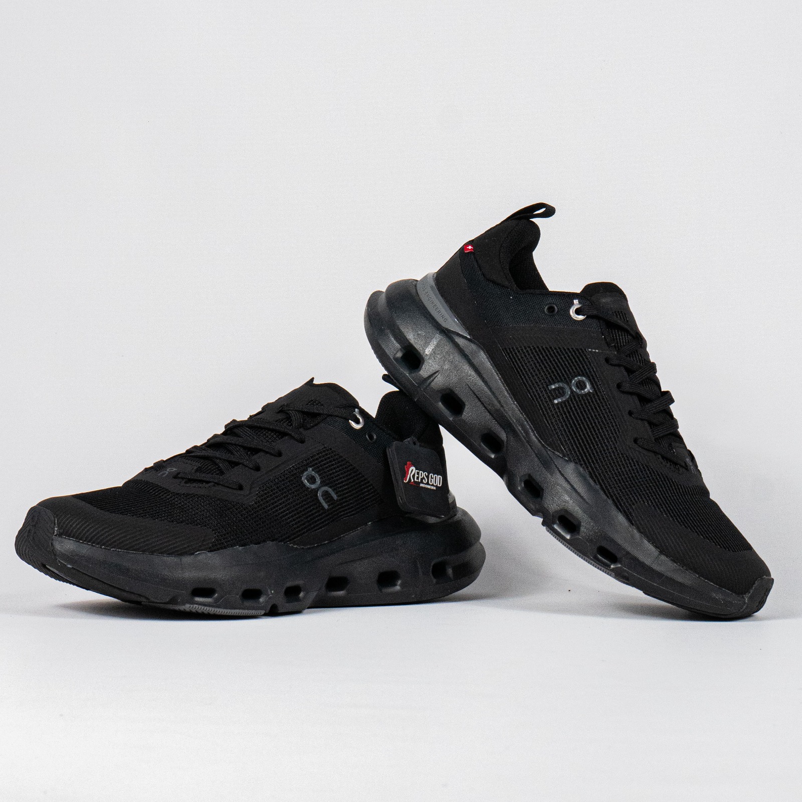 Sepatu On Cloudpulse Next Black Stone Sneakers Authentic - Image 5