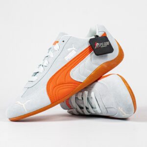 Sepatu Puma Speedcat OG Sea Glass Orange Glo Sneakers Authentic