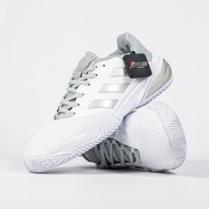 Sepatu Adidas Barricade 13 Cloud White Core Black Grey One Sneakers Authentic