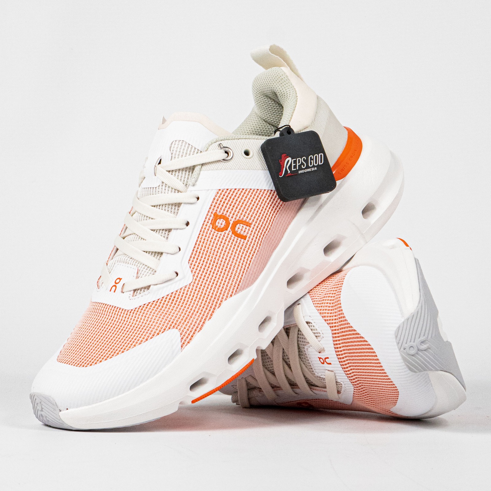 Sepatu On Cloudpulse Next Ice Flame Sneakers Authentic