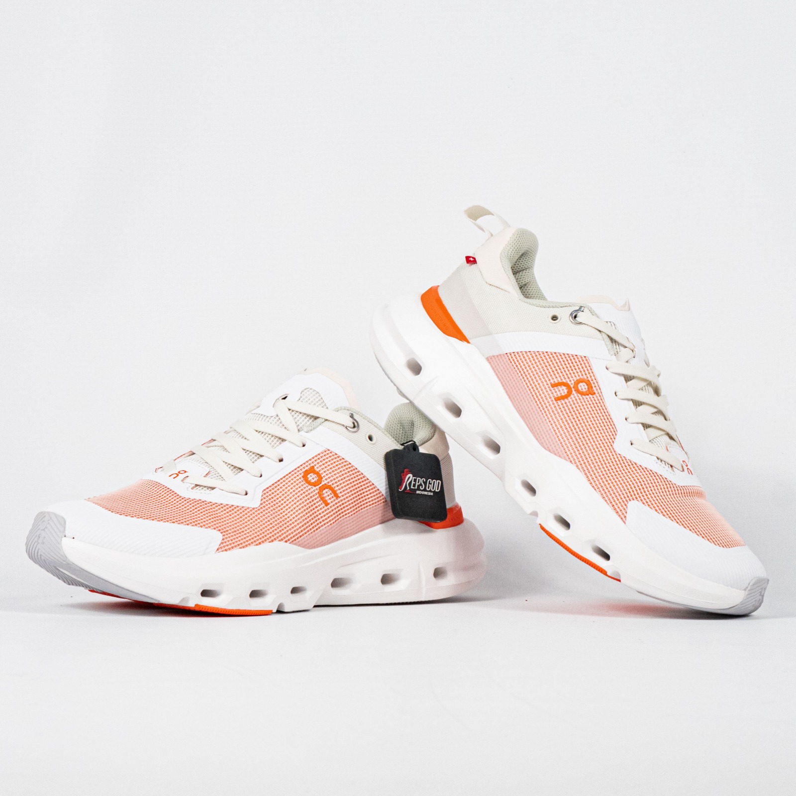 Sepatu On Cloudpulse Next Ice Flame Sneakers Authentic - Image 5