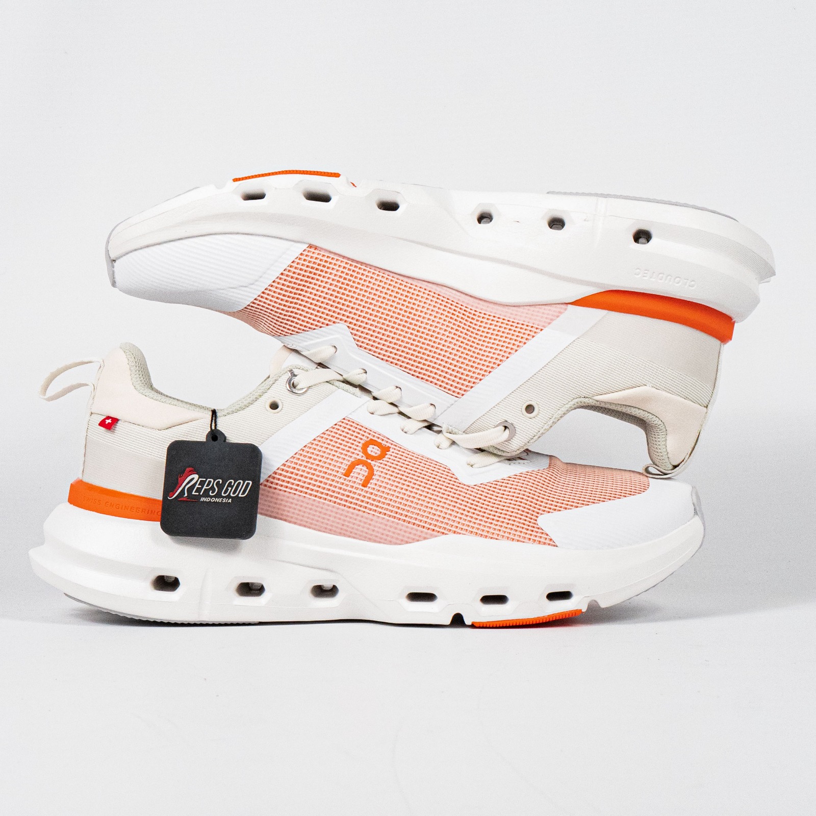 Sepatu On Cloudpulse Next Ice Flame Sneakers Authentic - Image 4