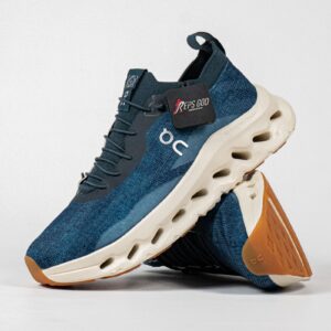 Sepatu On Running Cloudtilt LOEWE Denim Blue White Sneakers Unisex Sepatu Lari Olahraga Gym Pria Wanita