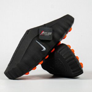 Sandal Nike Mind 001 Black Chrome Hyper Crimson Sendal Pria Wanita