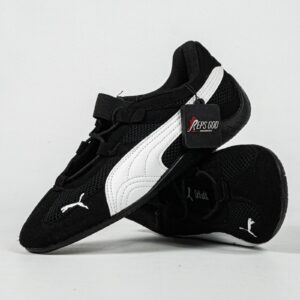 Sepatu Puma Speedcat GO Black White Sneakers Authentic