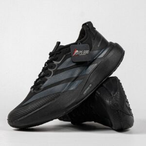 Sepatu Adidas Adizero EVO SL ATR Core Black Night Grey Iron Metallic Running Sneakers Unisex Sepatu Lari Olahraga Gym Pria Wanita
