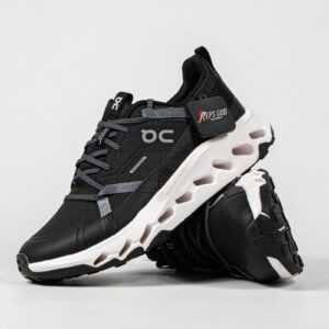 Sepatu On Running Cloudhorizon Waterproof Black White Sneakers Unisex Sepatu Lari Olahraga Gym Pria Wanita