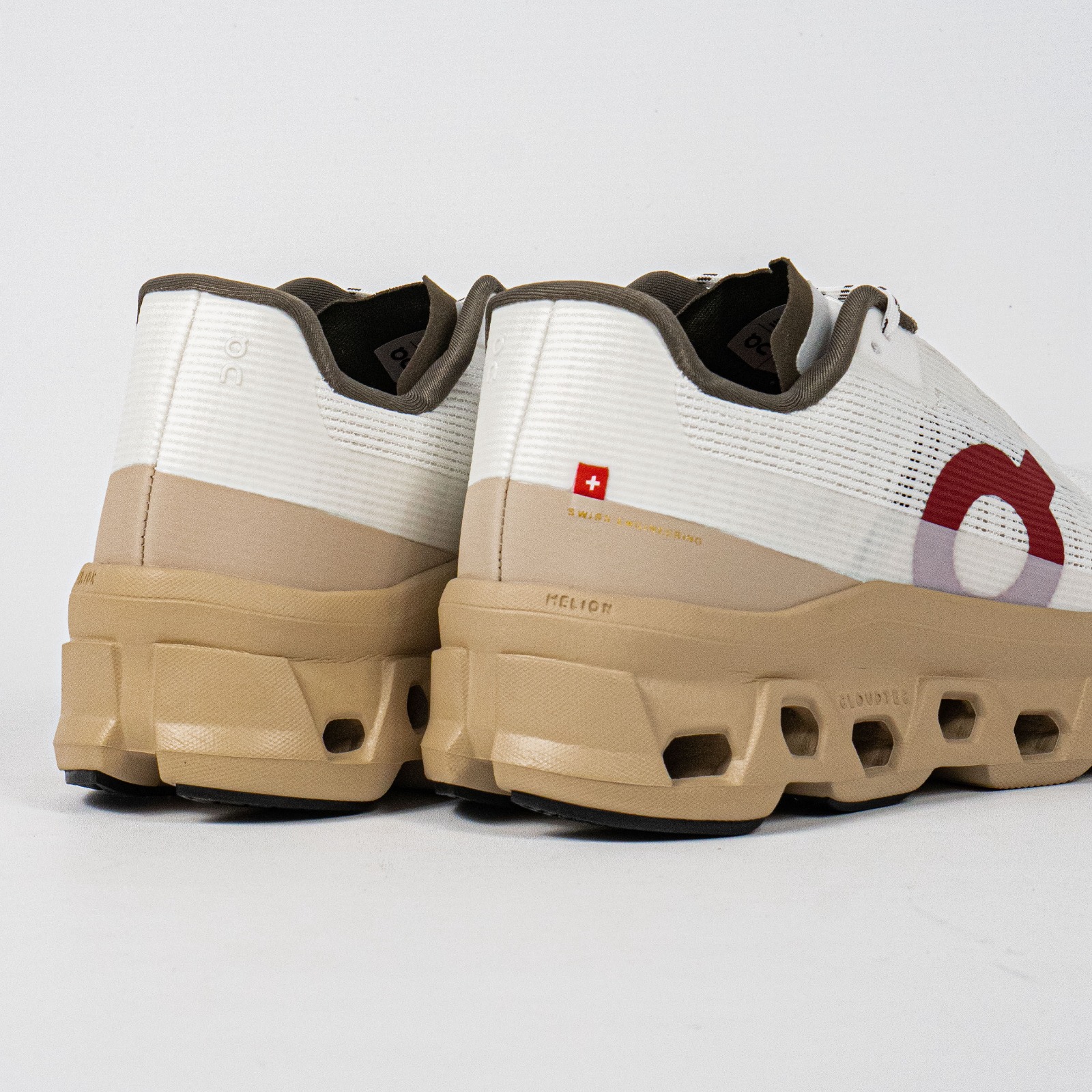 Sepatu On Running Cloudmonster Void Years of Horse Ivory Sand Sneakers Unisex Sepatu Lari Olahraga Gym Pria Wanita - Image 3