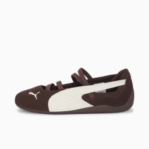 Sepatu Puma Speedcat Ballet Suede Cafe Dark Chocolate Warm White Casual Women Sneakers Sepatu Kasual Wanita