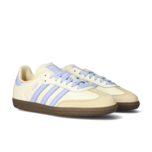 Sepatu Adidas Samba OG Cream White Violet Tone Sand Strata Sneakers Authentic