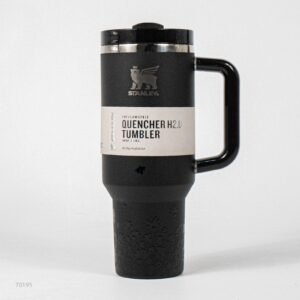 Botol Tumbler Side Grip Stanley x Jennie THE QUENCHER H2.0 Midnight Ruby 40 oz 1.183 ml Stainless Steel Tahan Panas Dingin BPA FREE