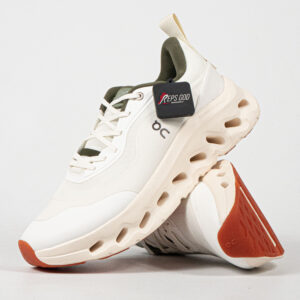 Sepatu On Cloudtilt 2.0 White Khaki Green Unisex Running Sneakers Pria Wanita Sepatu Lari Olahraga Gym