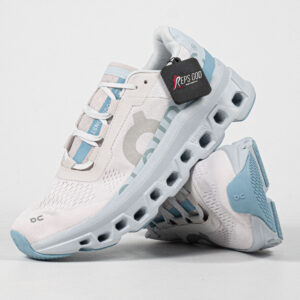 Sepatu On Cloudmonster Frost Wash Blue Unisex Running Sneakers Pria Wanita Sepatu Lari Olahraga Gym