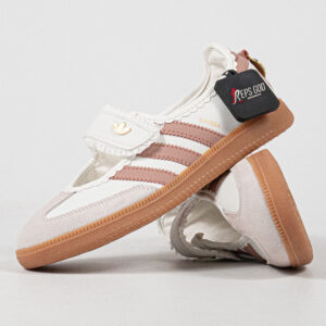 Sepatu Adidas Samba Jane Frill Pack Ruffle White Cream Women Casual Sneakers Wanita Sepatu Kasual