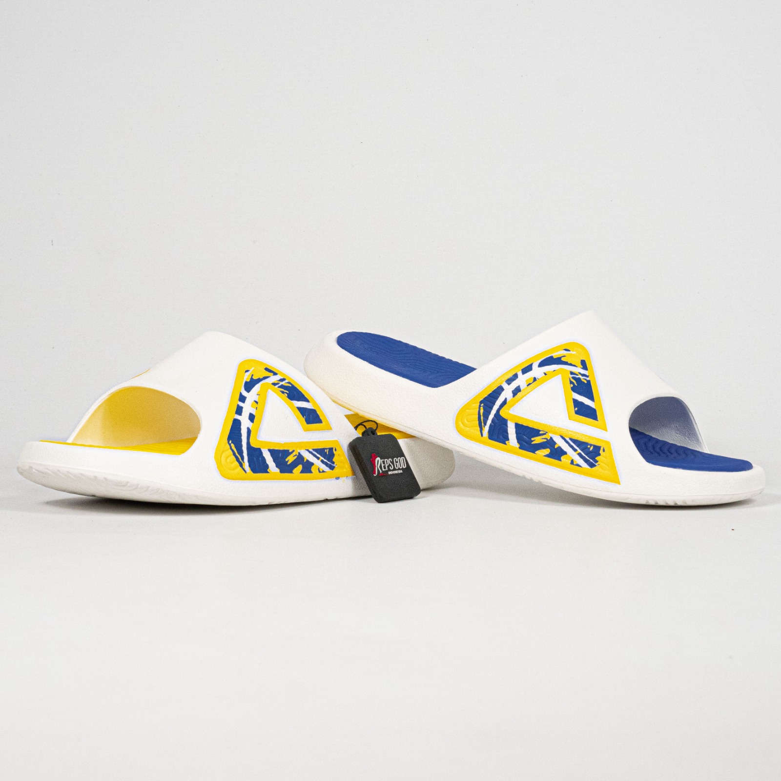 Sandal Peak Tai-Chi Slides White Royal Blue Orange Unisex Slipper Sendal Pria Wanita - Image 5