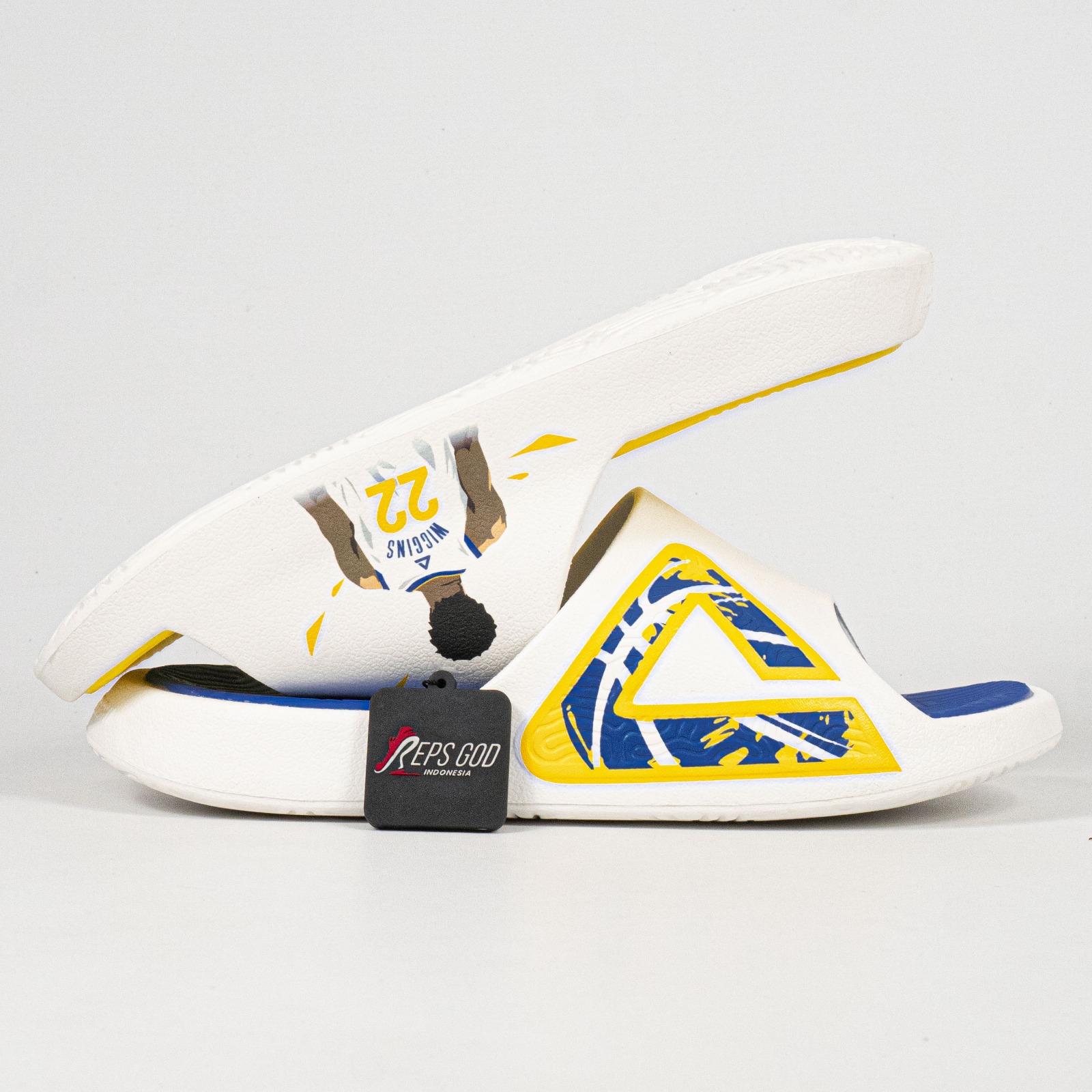 Sandal Peak Tai-Chi Slides White Royal Blue Orange Unisex Slipper Sendal Pria Wanita - Image 4