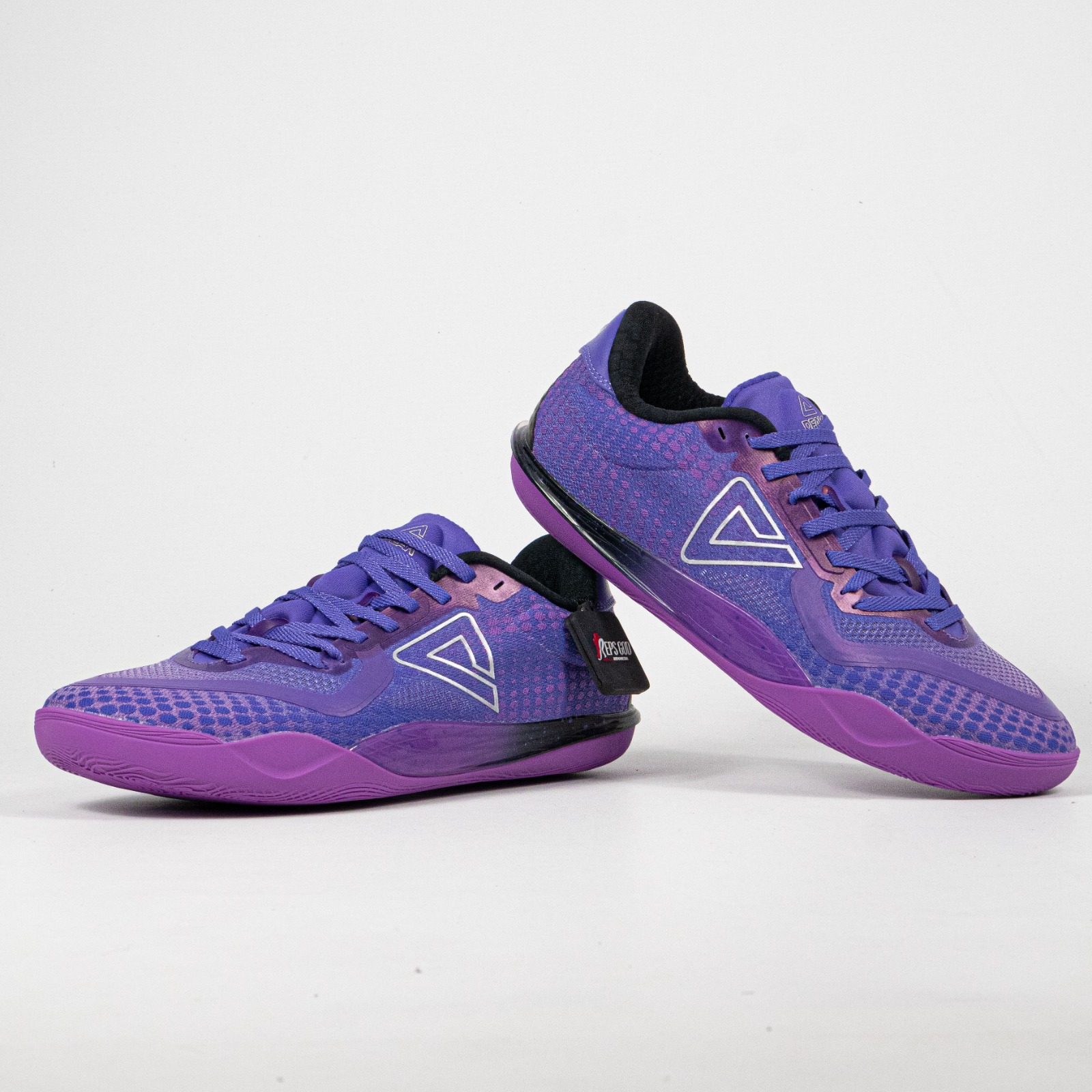 Sepatu Peak Tai-Chi Wu Shuang Supreme EX Crystal Purple Men's Basketball Sport Shoes Sepatu Olahraga Basket Pria - Image 5