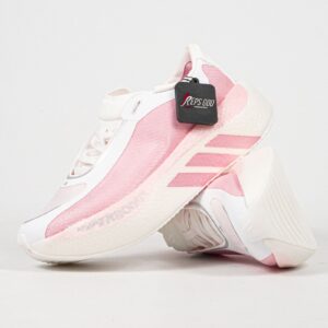 Sepatu Adidas Hyperboost Edge White Pink Running Sneakers Unisex Sepatu Lari Olahraga Gym Pria Wanita