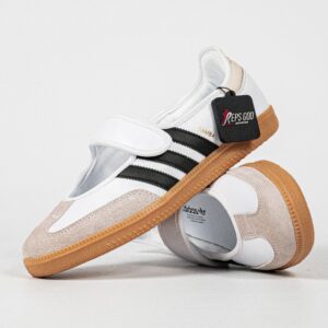 Sepatu Adidas Samba OG Mary Jane Cloud White Black Sneakers Authentic