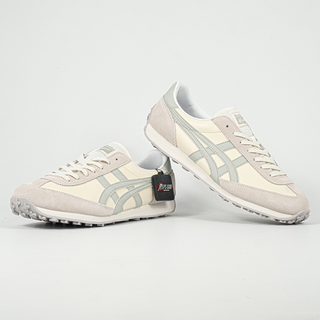 Sepatu Onitsuka Tiger EDR 78 Grey Oyster Cream Unisex Sneakers Casual Authentic - Image 5