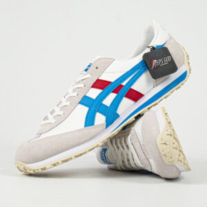 Sepatu Onitsuka Tiger EDR 78 White Directoire Blue Red Unisex Sneakers Casual Authentic