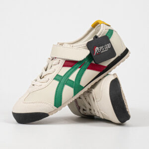 Sepatu Onitsuka Tiger Mexico 66 Kids Birch Green Red Yellow Sneakers Casual Authentic