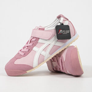 Sepatu Onitsuka Tiger Mexico 66 Kids Pink Watershed White Sneakers Casual Authentic