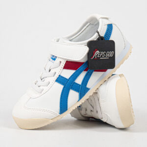 Sepatu Onitsuka Tiger Mexico 66 Kids White Directoire Blue Sneakers Casual Authentic