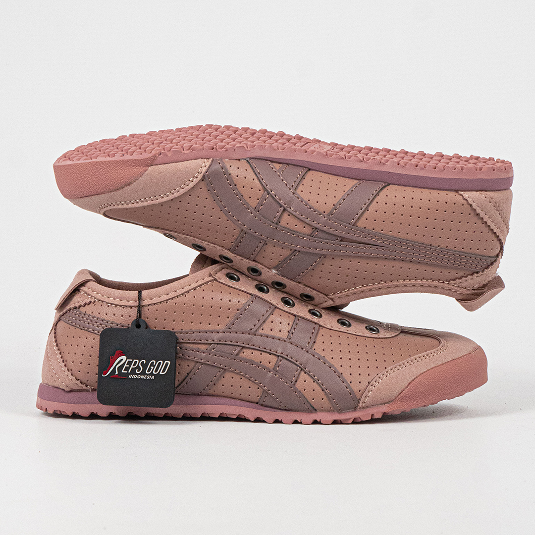 Sepatu Onitsuka Tiger Mexico 66 Slip On Perforated Unisex Sneakers Casual Authentic - Image 4