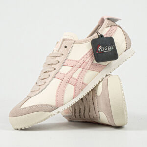 Sepatu Onitsuka Tiger Mexico 66 Ginger Peach Pink Unisex Sneakers Casual Authentic