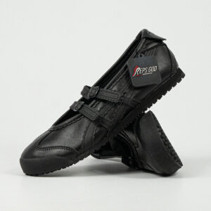 Sepatu Onitsuka Tiger Mexico TGRS TIGRESS Black Allblack Unisex Sneakers Casual Authentic