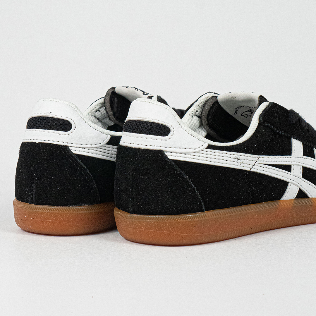 Sepatu Onitsuka Tiger Tokuten Black White Brown Unisex Sneakers Casual Authentic - Image 3