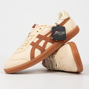Sepatu Onitsuka Tiger Mexico Tokuten Cream Caramel Unisex Sneakers Casual Authentic