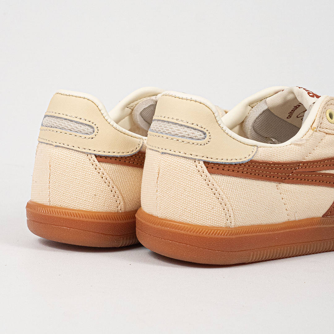 Sepatu Onitsuka Tiger Mexico Tokuten Cream Caramel Unisex Sneakers Casual Authentic - Image 3