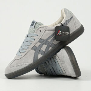 Sepatu Onitsuka Tiger Tokuten Grey Black Unisex Sneakers Casual Authentic