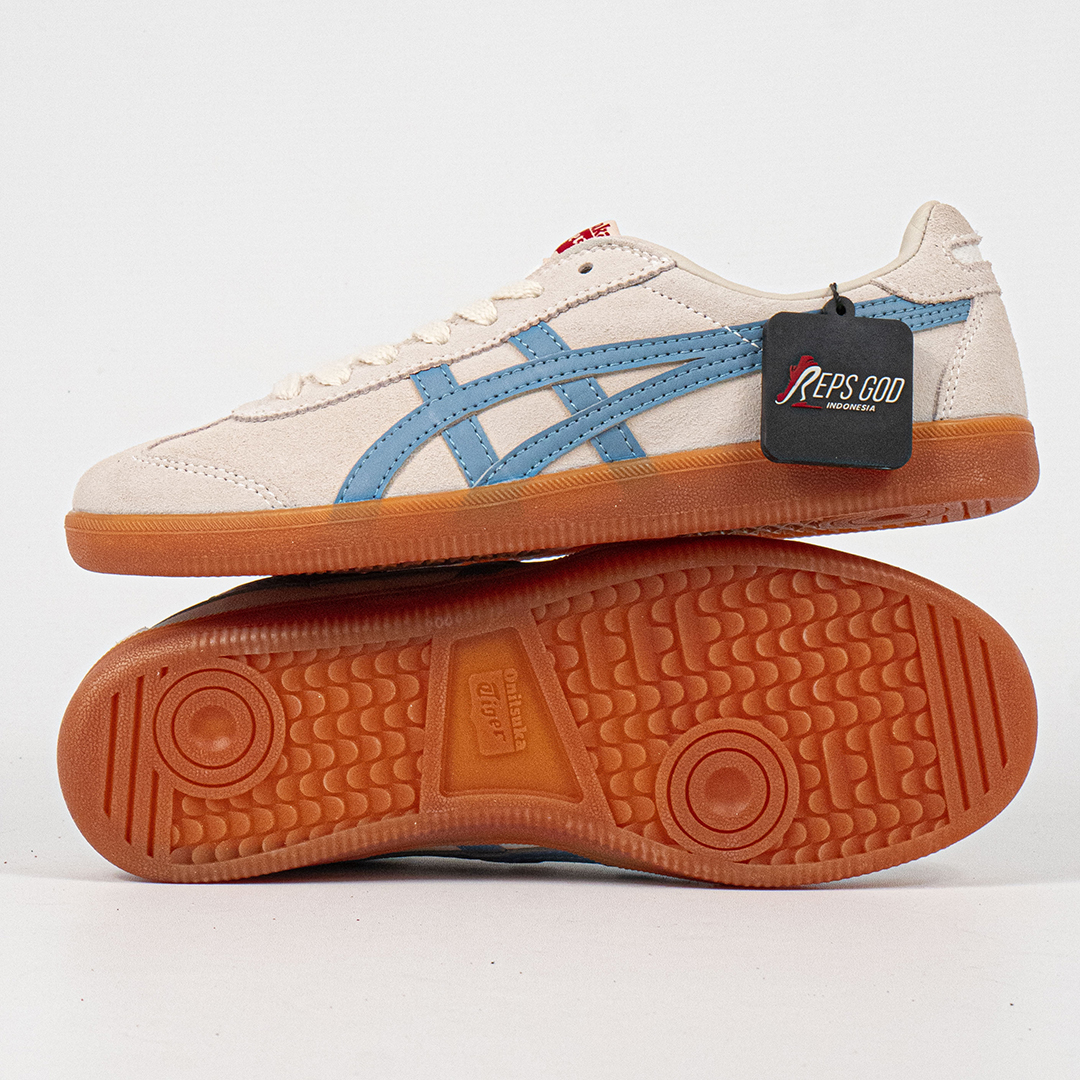 Sepatu Onitsuka Tiger Mexico Tokuten Sky White Blue Gum Unisex Sneakers Casual Authentic - Image 2