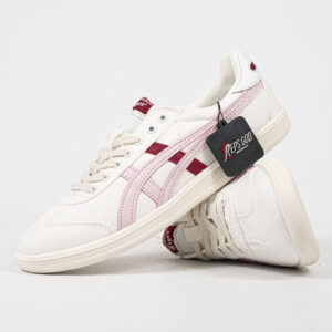 Sepatu Onitsuka Tiger Mexico Tokuten White Pink Rose Red Unisex Sneakers Casual Authentic