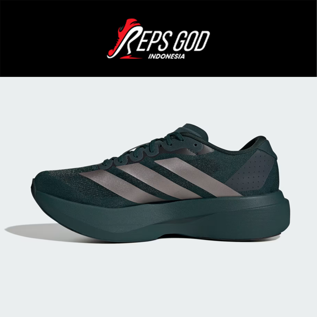 Sepatu Adidas Adizero EVO SL Aurora Ivy Silver Green Casual Olahraga Outdoor Indoor Running Sneakers Authentic - Image 2
