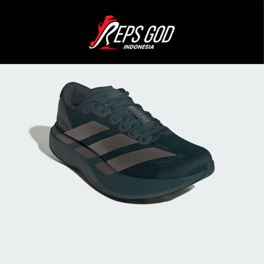 Sepatu Adidas Adizero EVO SL Aurora Ivy Silver Green Casual Olahraga Outdoor Indoor Running Sneakers Authentic - Image 4