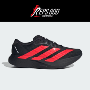 Sepatu Adidas Adizero EVO SL x Mercedes AMG Black Lucid Red Casual Olahraga Outdoor Indoor Running Sneakers Authentic